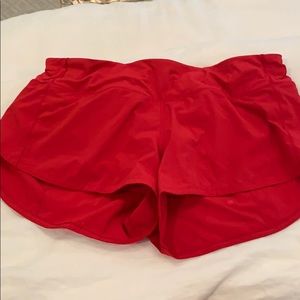 Lululemon Speed up shorts size 10!